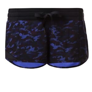 Lululemon Hotty Hot Short Mini Hounds Camo Emperor Blue/Black
